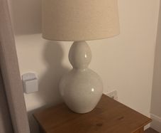large lamp x 2