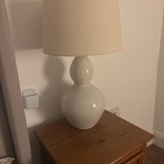 large lamp x 2