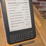 Holiday Ready with 1000 books! - Amazon Kindle (keyboard) Gen3 eBook reader - Disconnect with a Fully loaded Kindle!!! #2202 Image 2