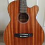 Stagg SA25-ACE-MAHO electro-acoustic grand auditorium guitar Image 5