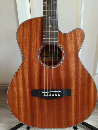 Stagg SA25-ACE-MAHO electro-acoustic grand auditorium guitar