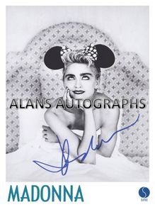Madonna Autograph