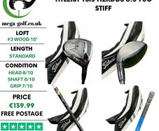 Titleist TSi3 #3 Wood 15 Degree / Hzrdus 6.0 70G Stiff