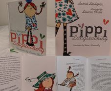 Pippi Longstocking Astrid Lindgren Hardback book