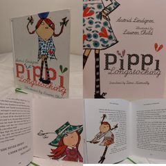 Pippi Longstocking Astrid Lindgren Hardback book