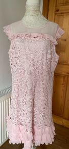 Very Occasion dress pink plus size New with tags