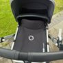Bugaboo Cameleon 3 Plus, 2 in 1 Pram and Pushchair with Reversible Handlebar, Black/Steel Grey Melange Image 3