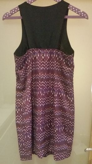 Brand New Purple Zip Up Dress size 10/12