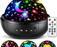 Night Light Projector for Bedroom, 93 Lighting  3 Films Star Projector Plug in Night Light Kids, 360  Rotate & Timer & Dimmable Sensory Lights, Nursery Decor
