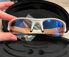 Oakley Flak Jacket XLJ Sunglasses - White