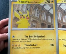 Sealed Pikachu at the Museum Jumbo Promo Card