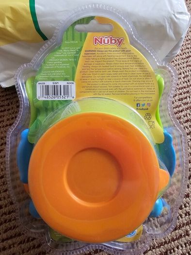 Brand New Nuby Toddler Training Feeding Set
