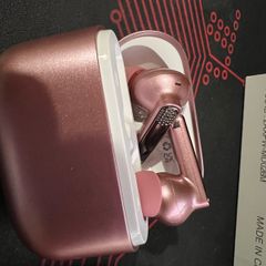 Wireless Earbuds, 2025 Bluetooth 5.3 Headphones with ENC Noise Cancelling Mic-BK01 Rose color