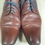 Mens Llyod of Germany brown leather shoes Size UK 10.5  formal casual Oxford Image 4