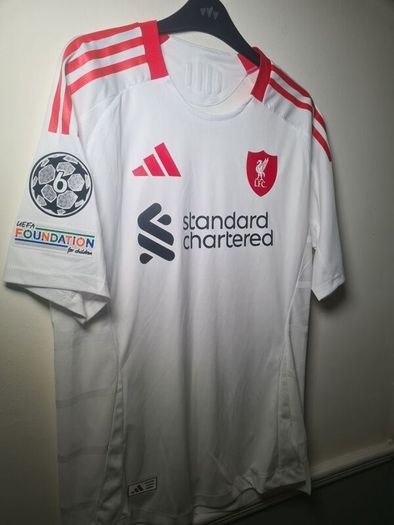 Adidas LIVERPOOL 2025/2026 away football jersey SHIRT size Medium