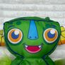 Little Tikes green monster plush approx. 27 cm. Dirty Used Please see photos Image 3