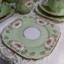 Beautiful Vintage Royal Albert 26 Piece Tea Set, Crown China, 1930s Image 10