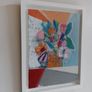 Original Abstract Painting Original Floral Painting Framed Floral Art New Original Irish Abstract Painting by Artist Image 3