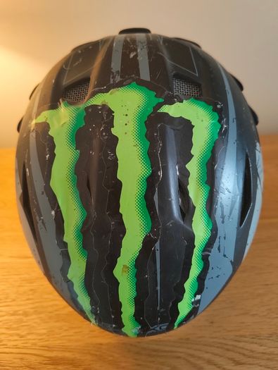 Mountain Bike helmet and trousers