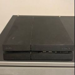 playstation 4 with cables