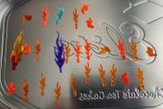 lego flame pieces castle Harry Potter etc x30