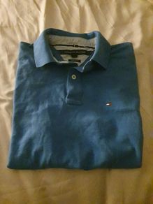 Tommy Hilfiger Polo Shirt/Youth's Colour: Royal Blue Polo .. Age 11yrs to 16yrs approx .. Price Drop