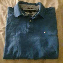 Tommy Hilfiger Polo Shirt/Youth's Colour: Royal Blue Polo .. Age 11yrs to 16yrs approx .. Price Drop
