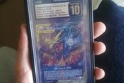 pokemon stained glass birds cgc pristine 10