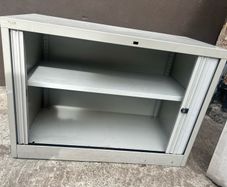 Steel office double door press