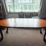 antique mahogany dining table & chairs Image 7