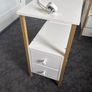 bedside locker with usb and power plugs Image 3