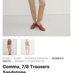 Comma sandstone pants