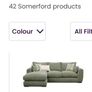 DFS Charcoal sofa set Image 10