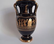 Greek 24k Gold Vase