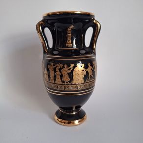 Greek 24k Gold Vase