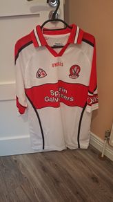 Vintage Derry Gaa Jersey 2000's