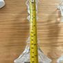 Pair of 8" Tipperary crystal candle sticks never used Image 6