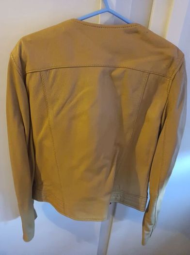 Mango 100% Leather Jacket