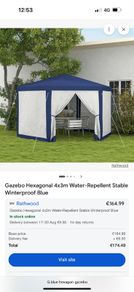 Brand New gazebo 40 euro #electric picnic