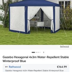 Brand New gazebo 40 euro new in box