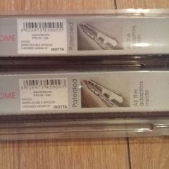Brand New Italian Chrome Car Wipers Blades Set
