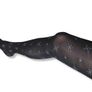 Black Tights with snowflakes Image 4