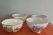 Four China Sugar Bowls