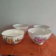 Four China Sugar Bowls