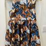 Girls reversible dress and matching bag Image 2