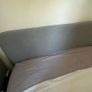 IKEA Grey Double Bed and Grey Bedside Tables Image 4