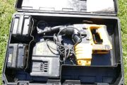 Dewalt DC222 SDS Cordless Drill 24V With 2 Battery and Box  in working order