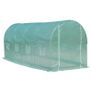 Walk-in Outdoor Tunnel Greenhouse Portable Warm House Backyard Planter Green Image 2