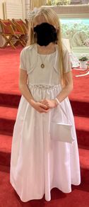 Communion dress and accessories