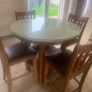 Round extendable kitchen table Image 2